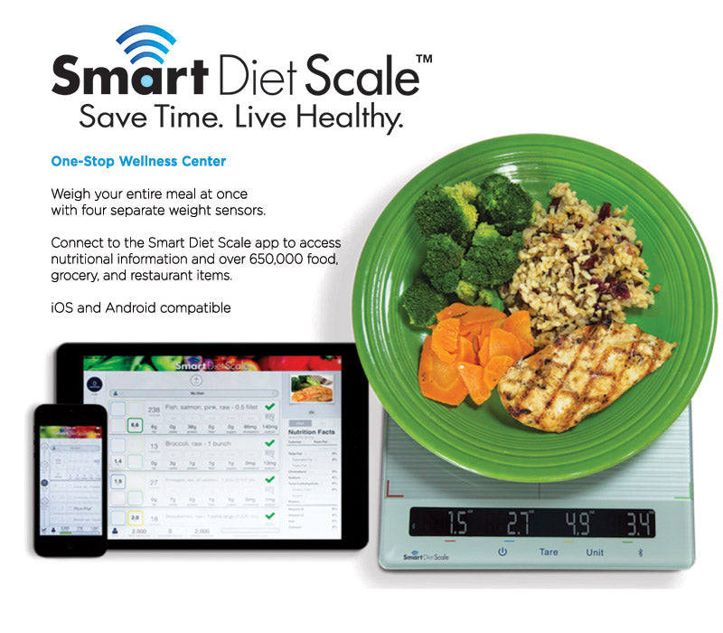 Smart scale can analyze your food's nutrition